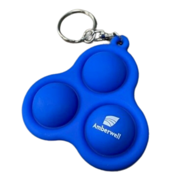 Pop 3 Bubbles Keychain