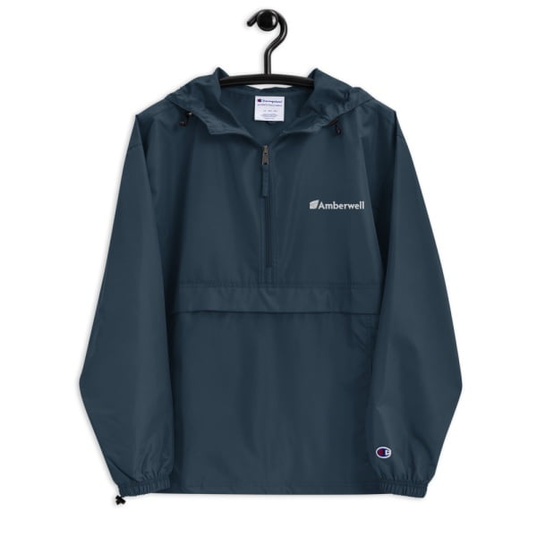 Embroidered Champion Packable Jacket - Image 7