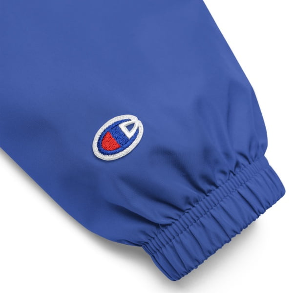 Embroidered Champion Packable Jacket - Image 3