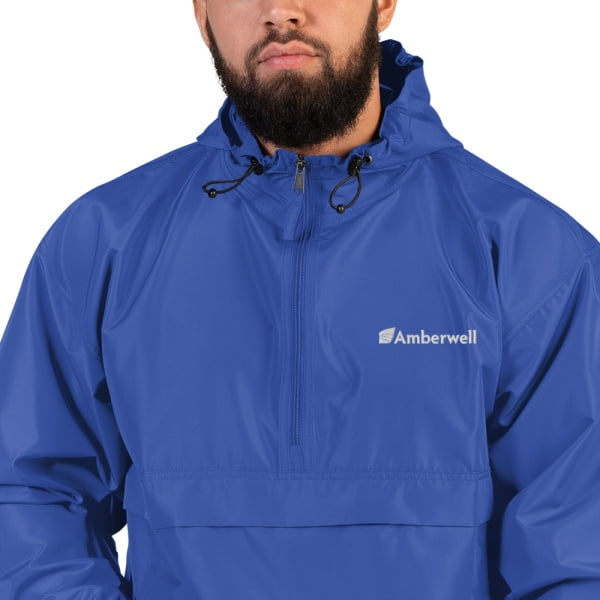 Embroidered Champion Packable Jacket - Image 4