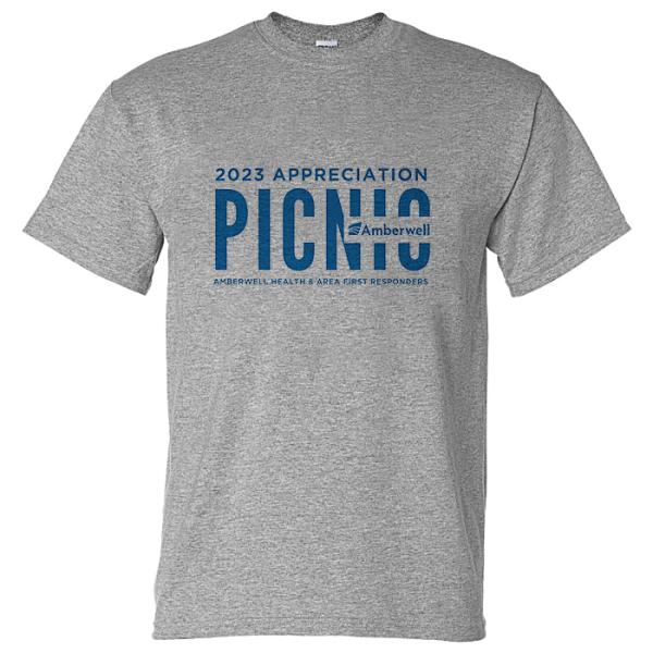2023 Amberwell Appreciation Picnic Adult Tee