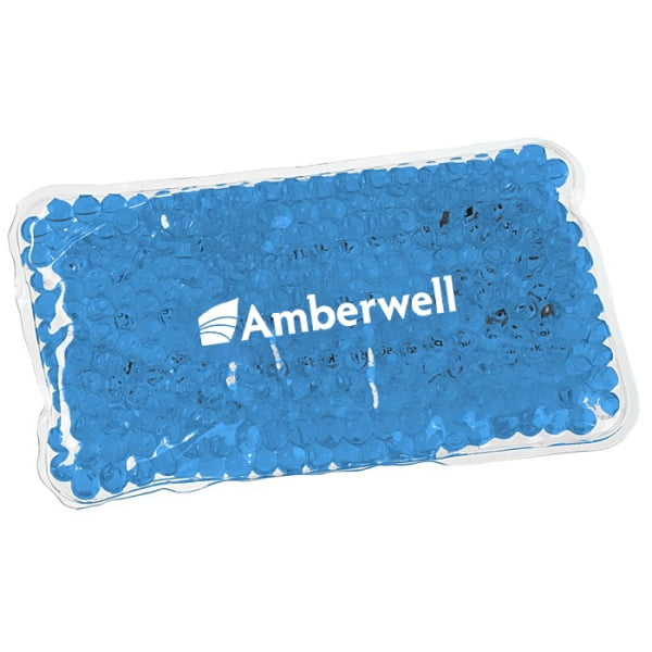 Rectangle Aqua Pearls Hot/Cold Pack