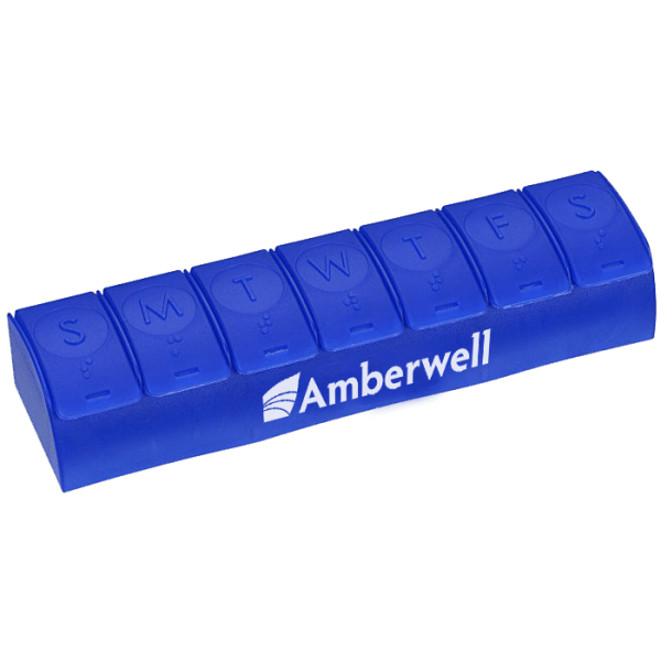 Weekly med minder pill boxes