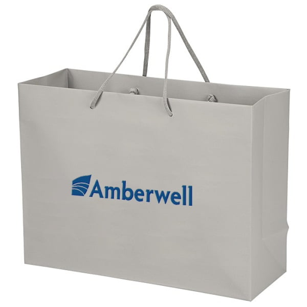 Large Matte Eurotote Classic Gray - 16x12"