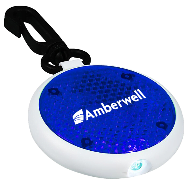 Round reflector safety light