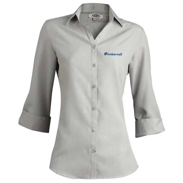 Edwards Women's Platinum Batiste 3/4 Sleeve Shirt