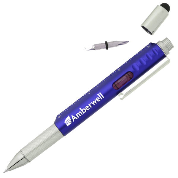 Multifunction 6-in-1 Tool Stylus Twist Pen