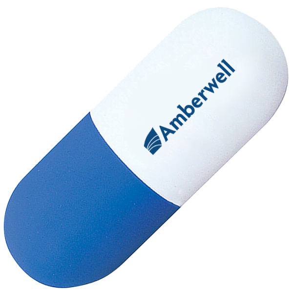 Capsule Shaped Stress Reliever