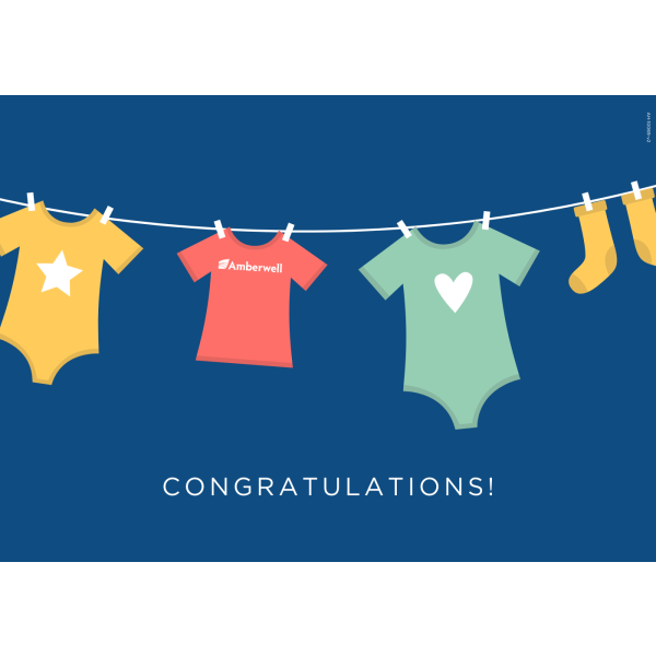 Radiology Ultrasound Maternal Care Thank You Card