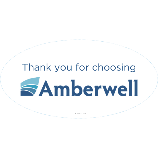 Thank you for choosing Amberwell labels