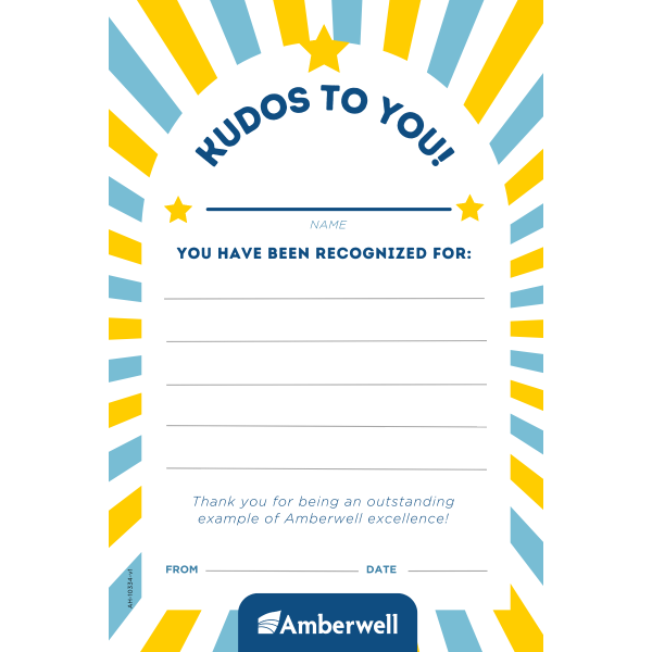 Kudos Card