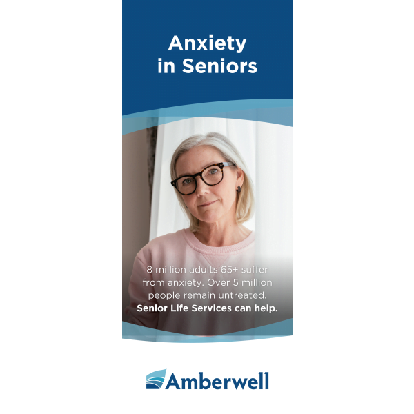 Senior Life Services Anxiety Rack Card