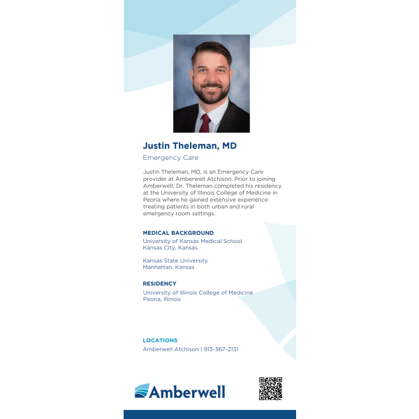 Justin Thelemen Rack Card