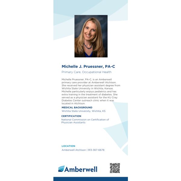 Michelle Pruessner Rack Card