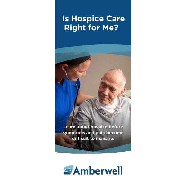 Is Hospice Right for Me? Rack Card