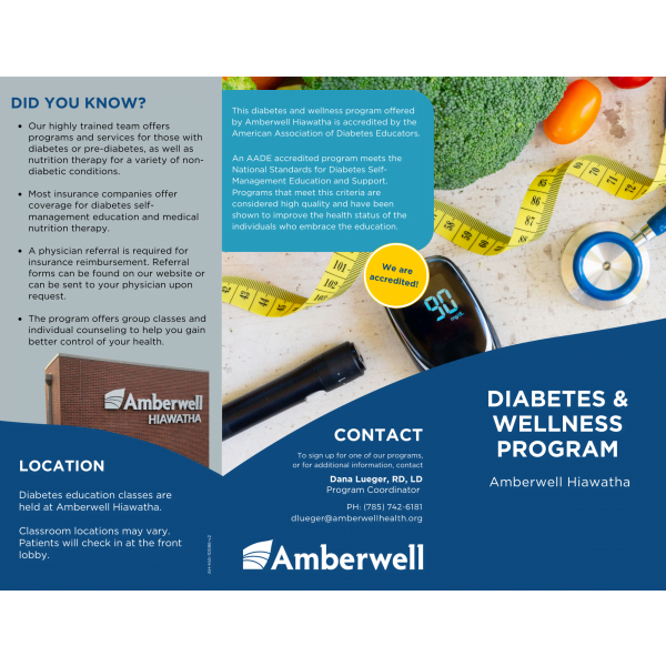 Hiawatha Diabetes Brochure