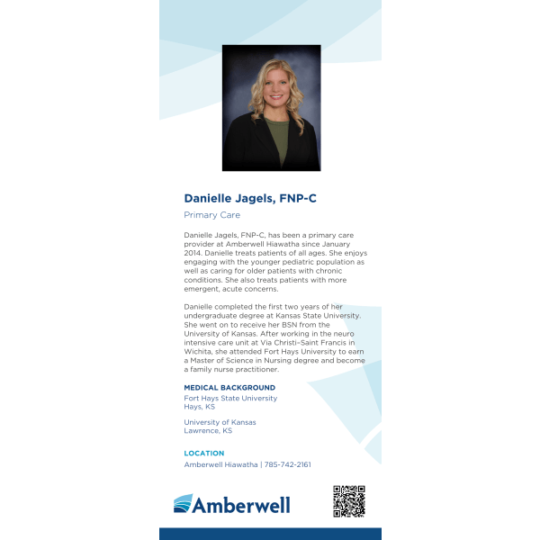 Danielle Jagels Rack Card