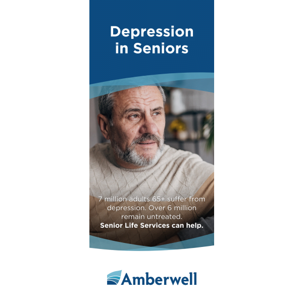 Senior Life Services Depression Rack Card