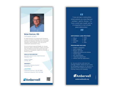 Dr. Duncan Rack Card