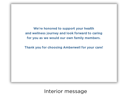External Clinics Patient Thank You Card - Image 3