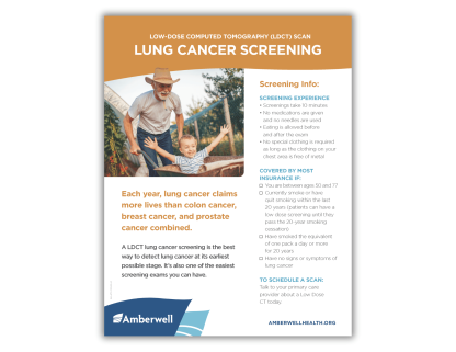 Low Dose CT Flyer