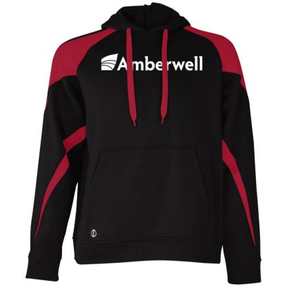 229546 Athletic Colorblock Fleece Hoodie - Image 2