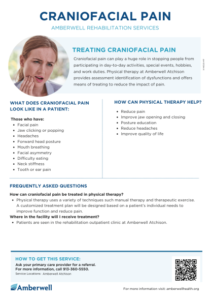 Craniofacial Pain Flyer