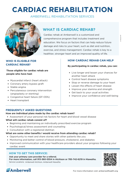 Cardiac Rehab Flyer