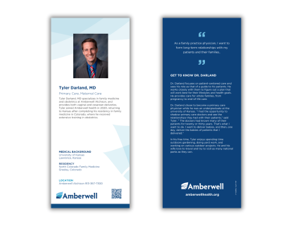 Dr. Darland  Rack Card