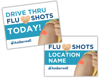 Flu Shots Sign