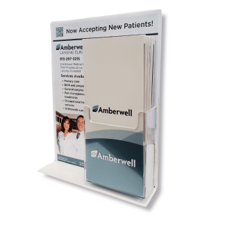 Lansing Area Referral Marketing Display Sign and Folders
