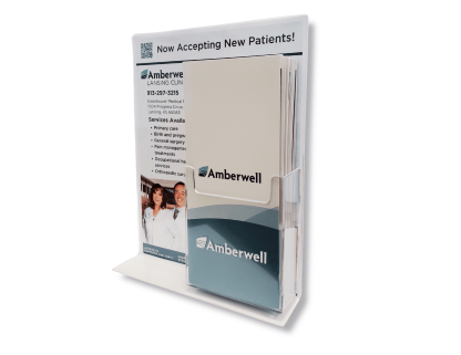 Lansing Area Referral Marketing Display Sign and Folders