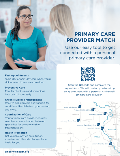 Primary Care Provider Match Flyer