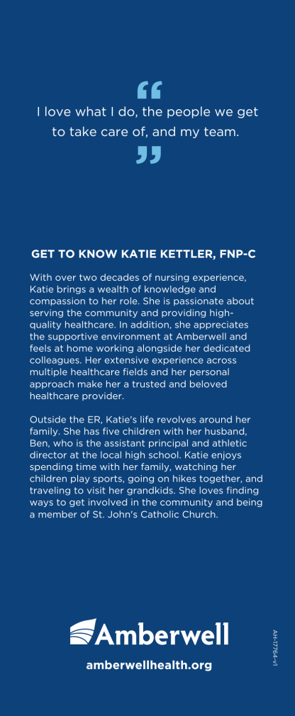 Katie Kettler, FNP-C Rack Card - Image 2