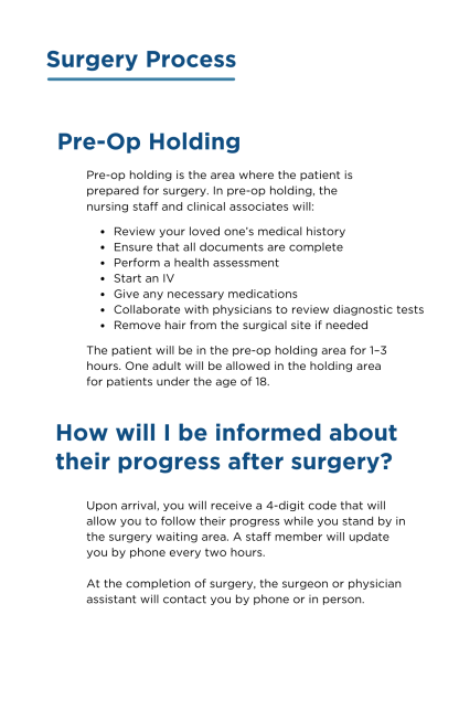 Amberwell Atchison Surgical Procedures Caregiver Guide - Image 3
