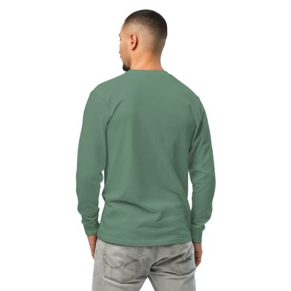 Garment-dyed heavyweight long-sleeve shirt - Image 8