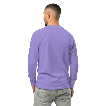 Garment-dyed heavyweight long-sleeve shirt - Image 12
