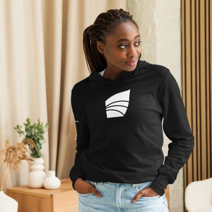 Hooded long-sleeve tee