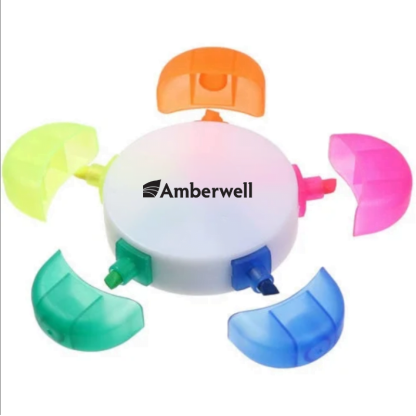 Fab Five Multicolor Highlighters