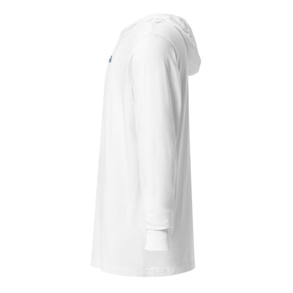 Hooded long-sleeve tee - full color logo - Image 3