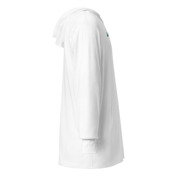 Hooded long-sleeve tee - full color logo - Image 4