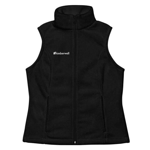 Women’s Columbia fleece vest - Embroidered