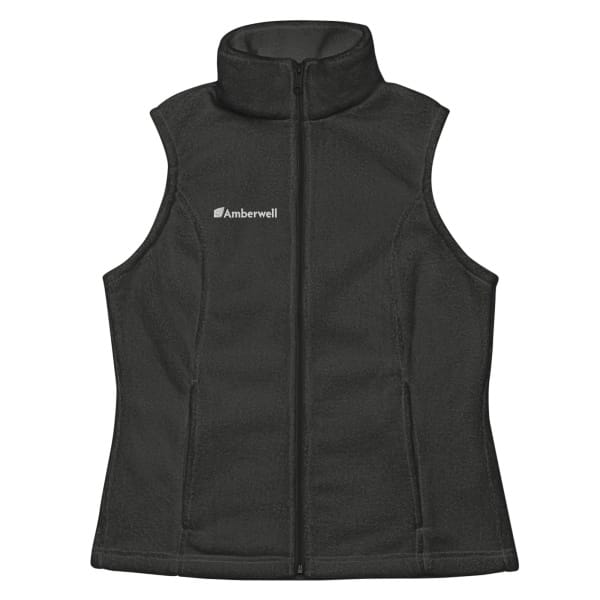 Women’s Columbia fleece vest - Embroidered - Image 3