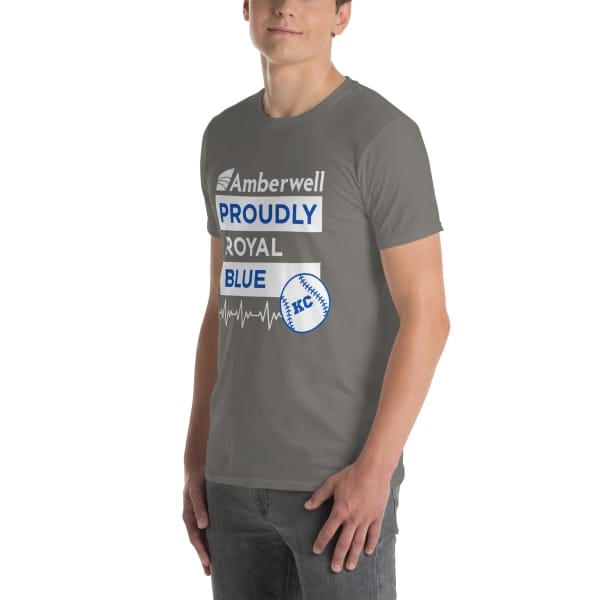 "Amberwell Proudly Royal Blue" Short-Sleeve Unisex T-Shirt - 4 colors - Image 18