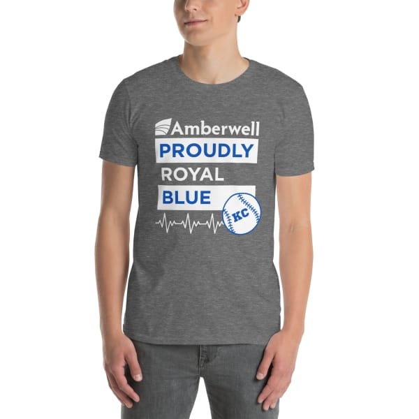 "Amberwell Proudly Royal Blue" Short-Sleeve Unisex T-Shirt - 4 colors - Image 7