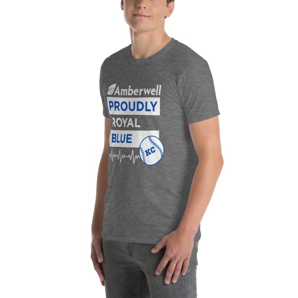 "Amberwell Proudly Royal Blue" Short-Sleeve Unisex T-Shirt - 4 colors - Image 12