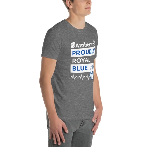 "Amberwell Proudly Royal Blue" Short-Sleeve Unisex T-Shirt - 4 colors - Image 11