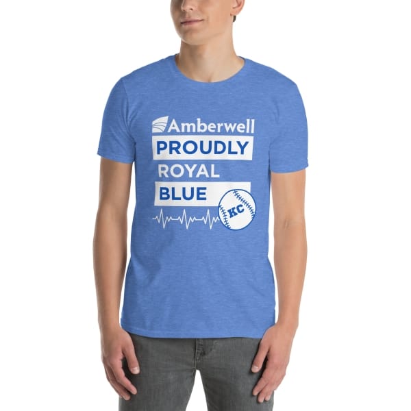 "Amberwell Proudly Royal Blue" Short-Sleeve Unisex T-Shirt - 4 colors - Image 19