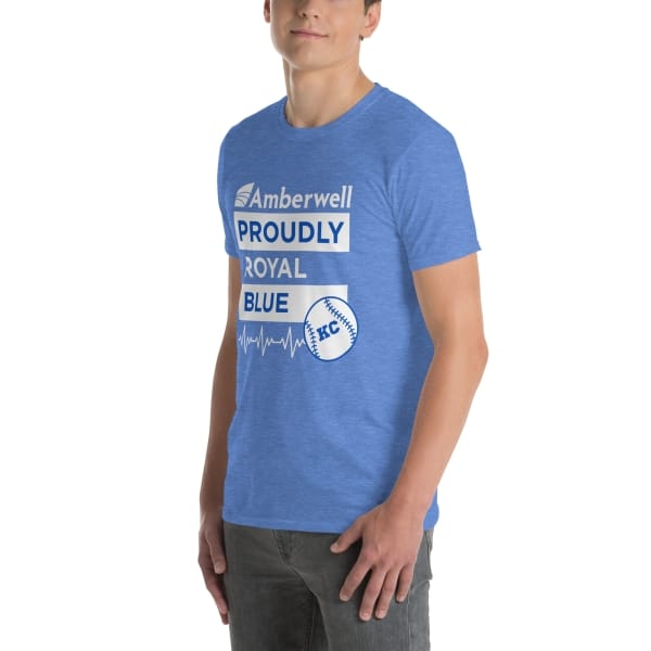 "Amberwell Proudly Royal Blue" Short-Sleeve Unisex T-Shirt - 4 colors - Image 24