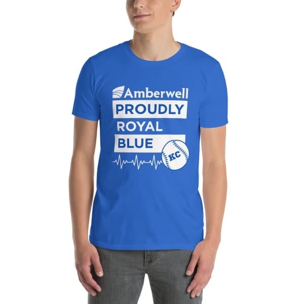 "Amberwell Proudly Royal Blue" Short-Sleeve Unisex T-Shirt - 4 colors